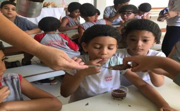 Aula de bolo de pote no Integral
