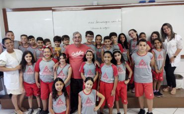Visita do autor Francisco Aurélio – 4º Ano