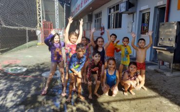 Banho de mangueira – G5