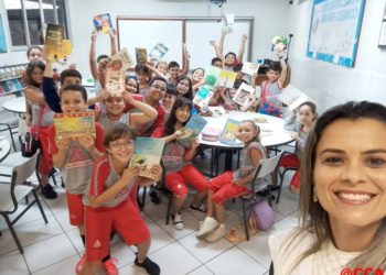 Tarde de leitura na Biblioteca – 4º Ano