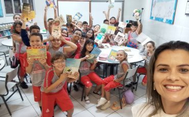 Tarde de leitura na Biblioteca – 4º Ano