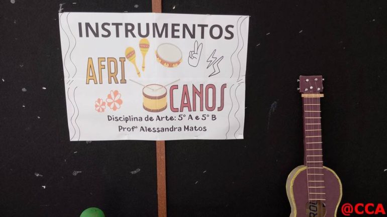 5º Ano – Instrumentos musicais Africanos