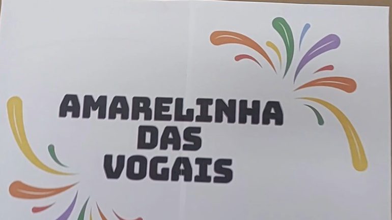 Amarelinha das vogais – G3
