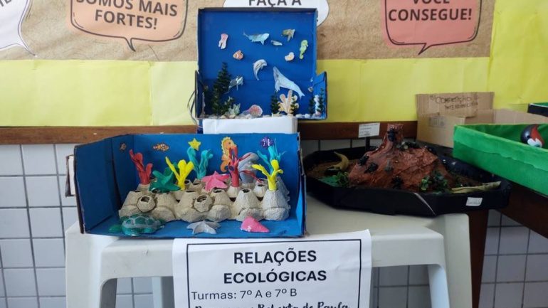 Exposição de trabalhos