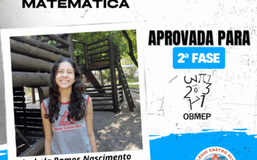 Ex- Aluna do Colégio Castro Alves é medalha de ouro na OBMEP