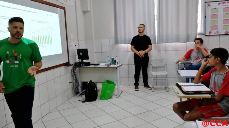 9º Ano – Palestra do SICREDI