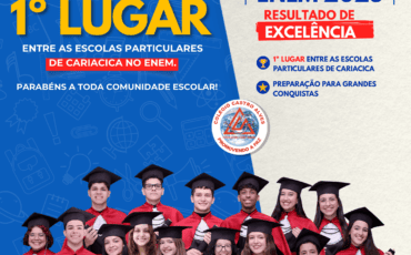 Novamente 1º Lugar no ENEM