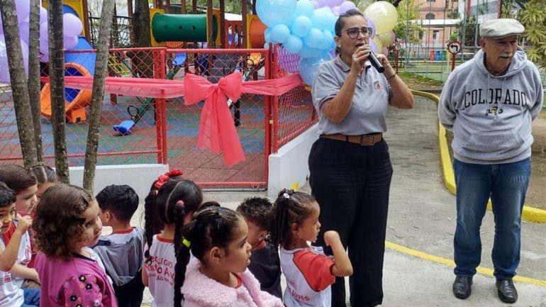 Inauguração do Novo Parquinho