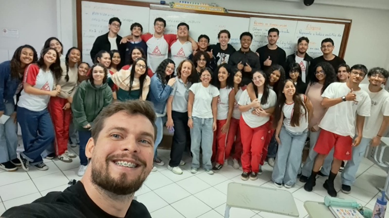 Palestra com Ex-Aluno Diego Pasti – 3ª Série